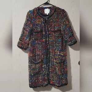 ETT:TWA Anthropologie tweed coat